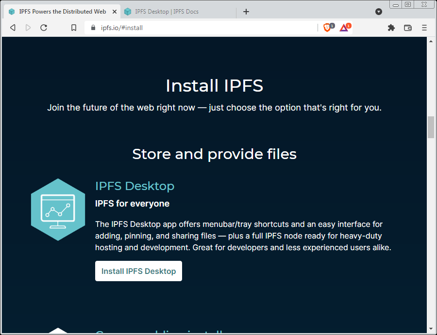 Install Ipfs