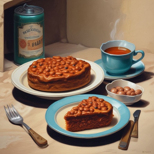 A picture of wholesome baked beans