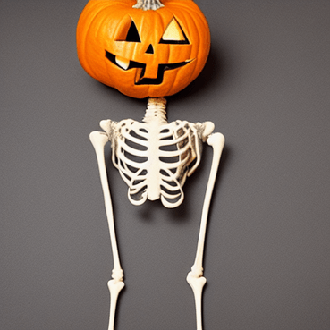 Pumpkin Skeleton.
