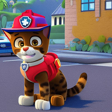 Cat Paw Patrol.