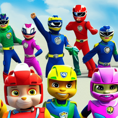 Power Rangers Paw Patrol