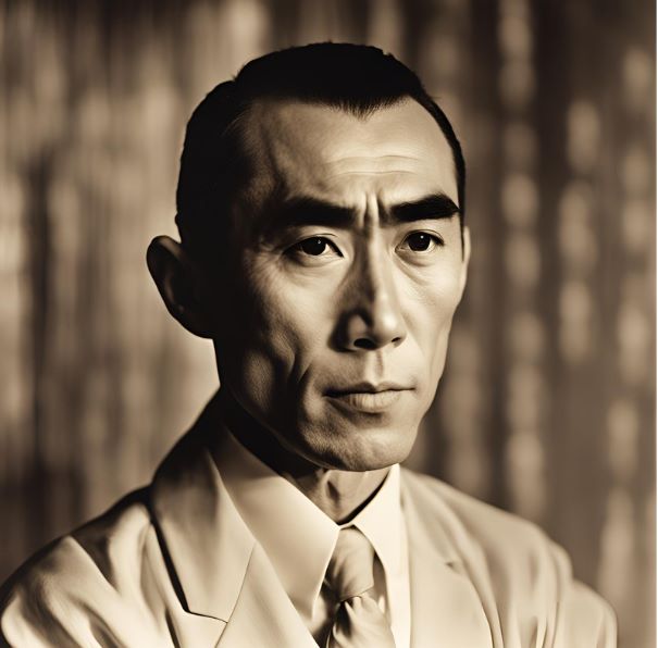 A still picture of Mishima